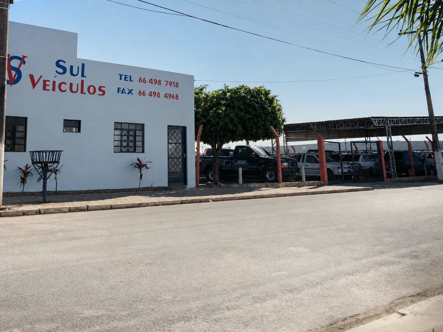 Fachada da Sul Veículos em 2002