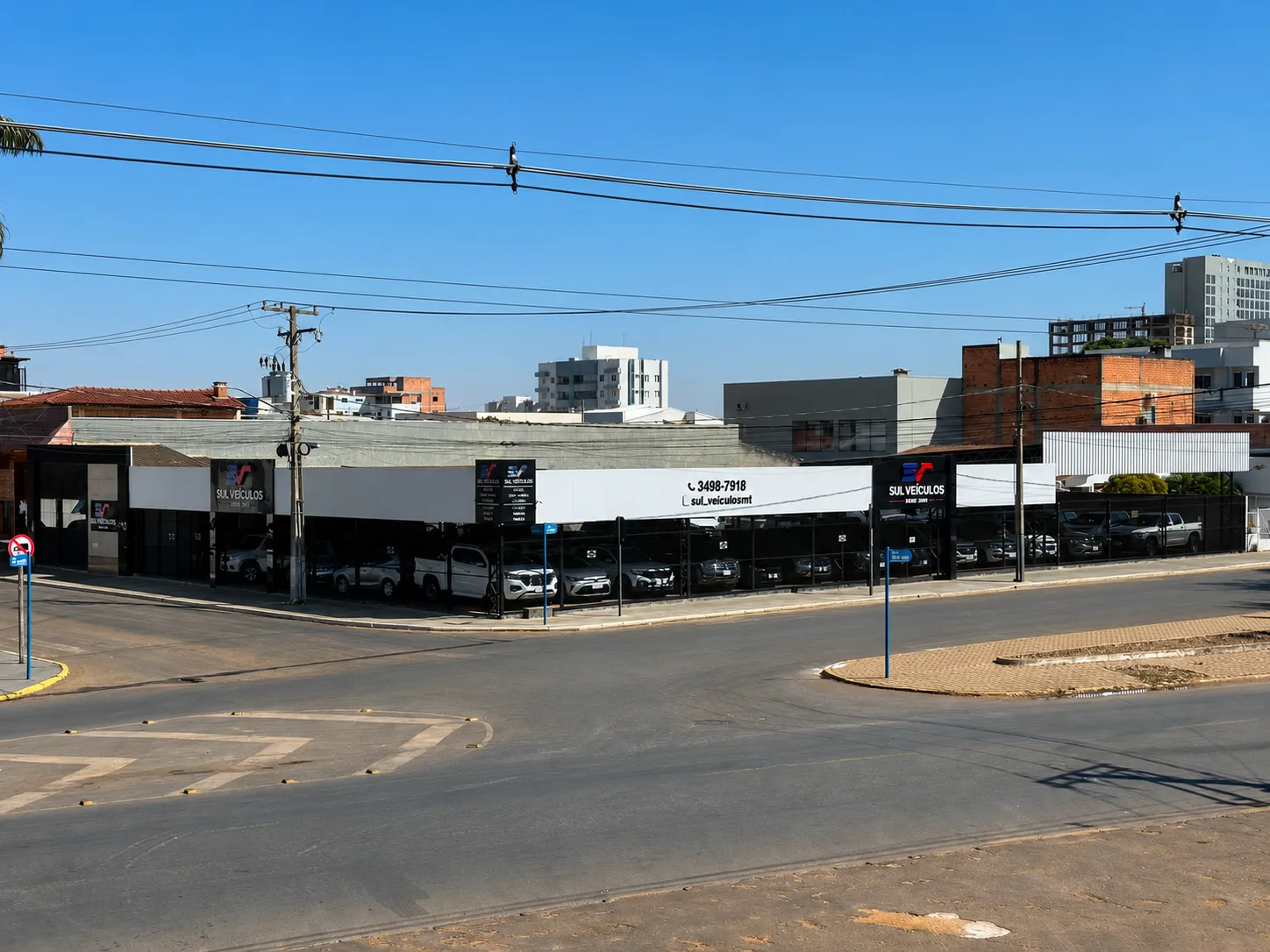 Fachada atual da Sul Veículos